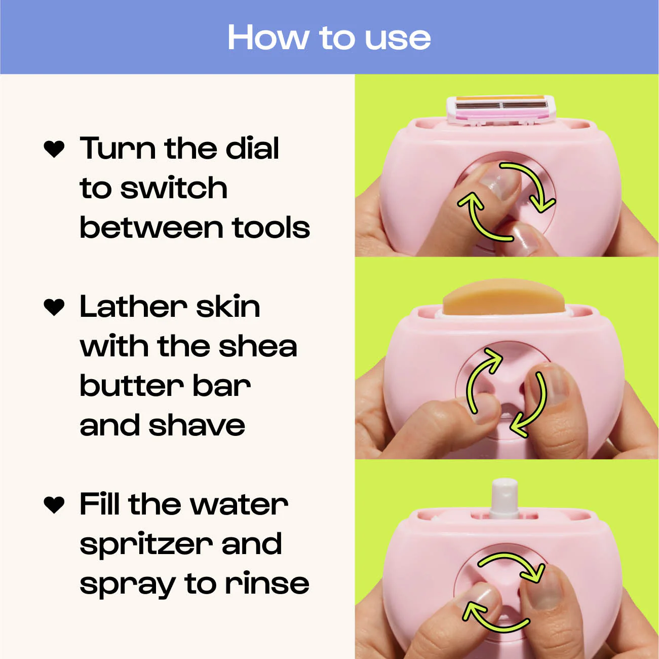 All-in-One Razor + Stay Sharp Refill Pack - Image 4